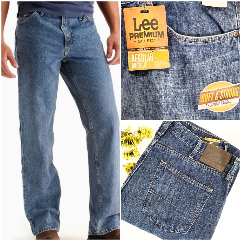 Lee Premium Select Reg Bootcut Jeans 36x32 NWT - Picture 1 of 15